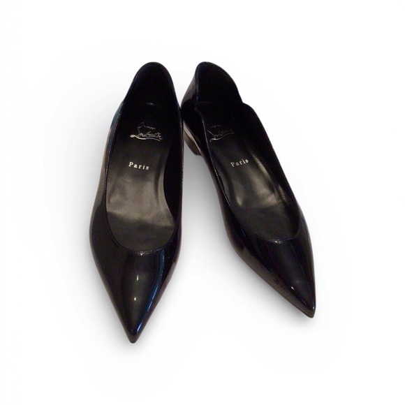 NIB Christian Louboutin Ballerina Patent Leather - Picture 9 of 9
